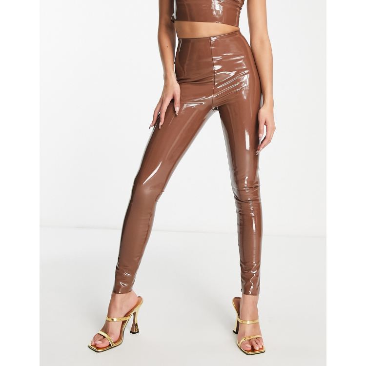 Perfect Control Faux Leather Leggings Commando