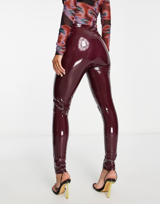 Commando patent faux-leather leggings