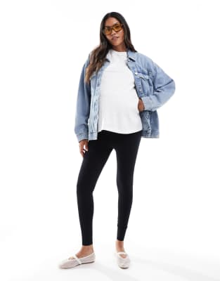 Commando Maternity Legging In Black