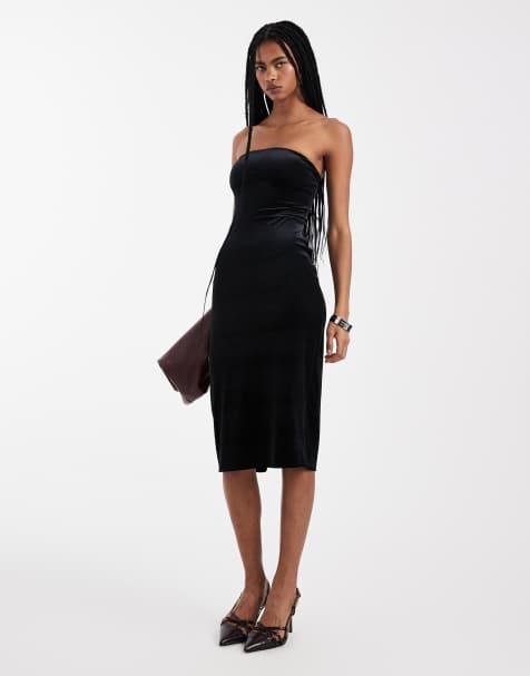 Commando Midi dress in black