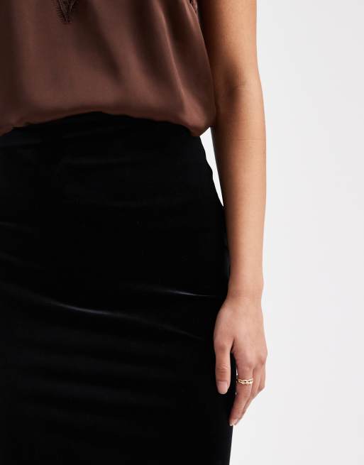 Commando Midi skirt in black, 3 of 5