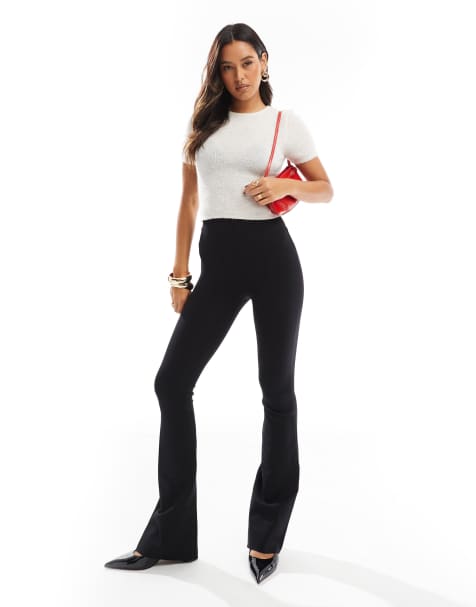 Commando Neoprene control flare legging black in black - view 1
