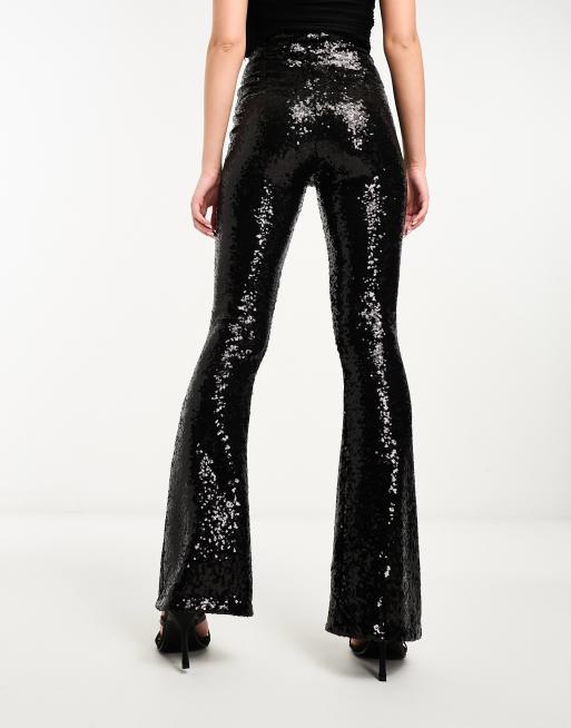 Commando Sequin Legging in Wine