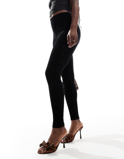 Commando – Svarta leggings i sammet - view 1