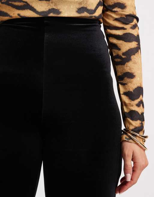 Commando Wide leg pant in black, 4 of 5