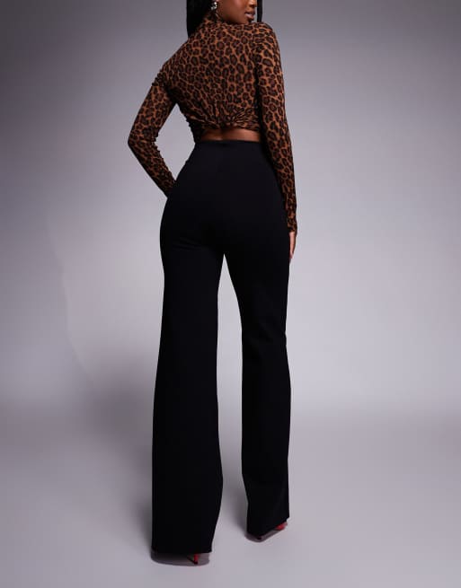 Commando Wide leg pant in black, 3 of 5