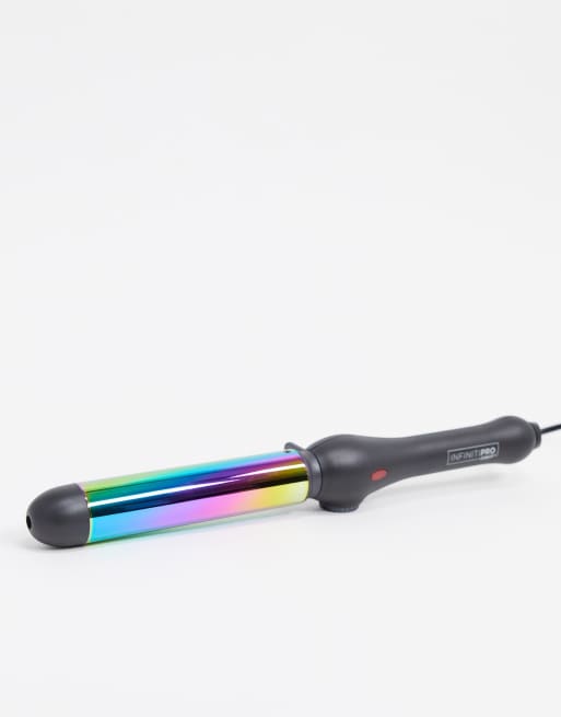 Rainbow titanium deals curling iron