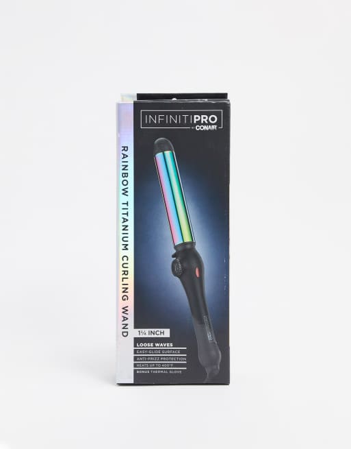 Infiniti pro conair outlet rainbow titanium curling wand