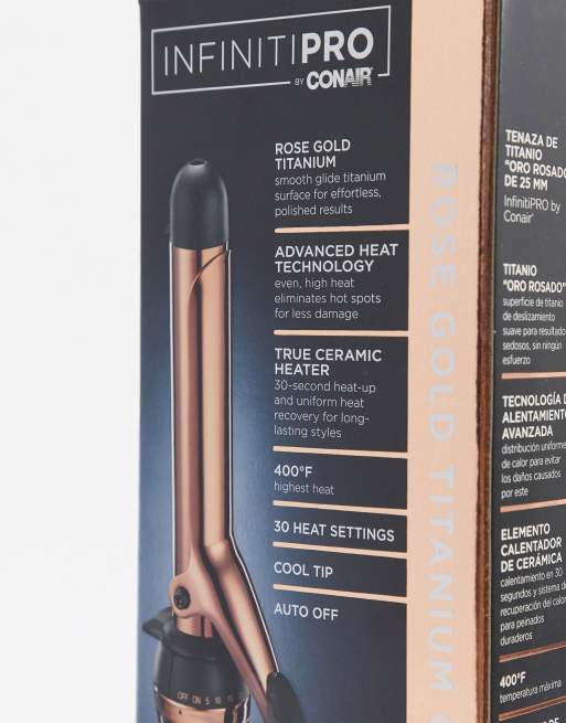 Conair curling hotsell iron rose gold