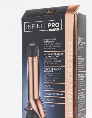 conair rose gold curling iron