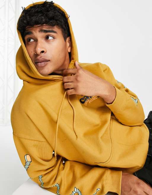 Primitive cheap yellow hoodie