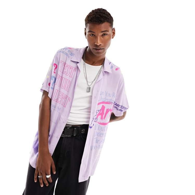 Coney Island Picnic Camicia a maniche corte con colletto rever