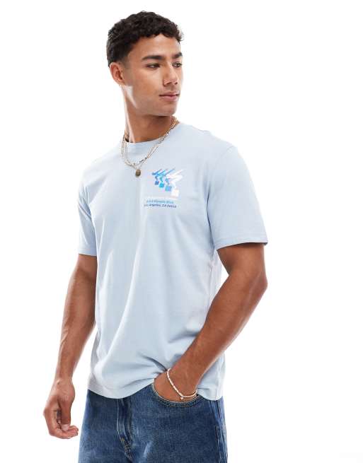 Coney Island Picnic Coney island picnic aquatics tee in celestial blue in celestial blue
