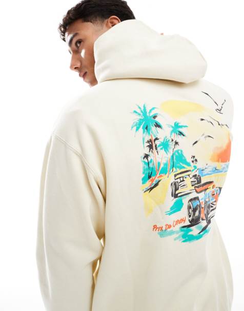 Coney Island Picnic Coney island picnic prix de coney hooded sweatshirt in almond milk in almond milk - view 1