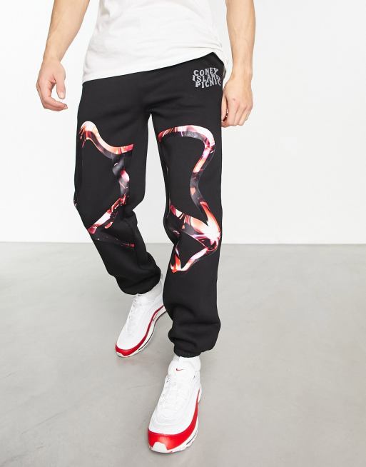 Fresh Air Graphic Sweatpants – Coney Island Picnic