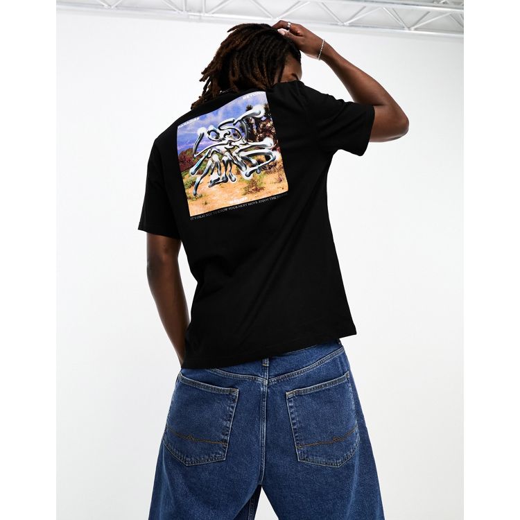 Coney Island Picnic Lost Frequency Graphic Short Sleeve Tee Large / Black