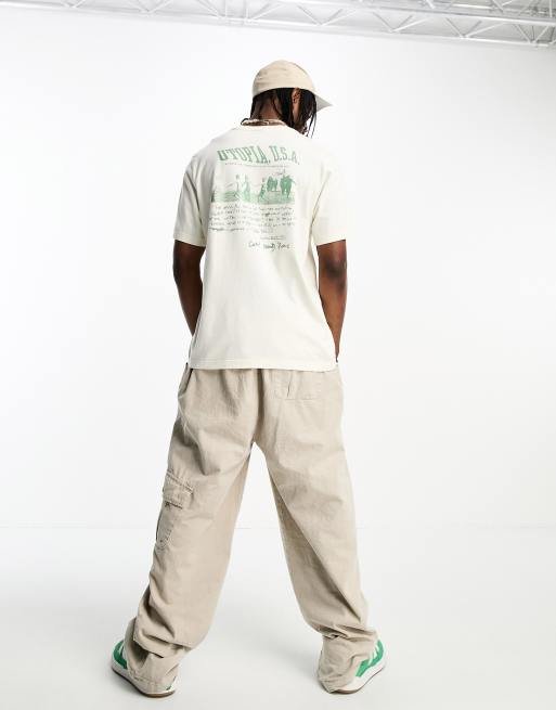 Coney Island Picnic - T-shirt a maniche corte bianco sporco con stampa 