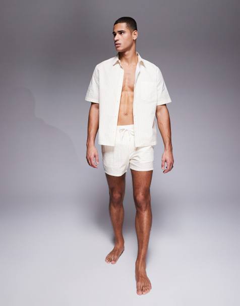 Conjunto a rayas amarillas de sirsaca de ASOS DESIGN - view 1