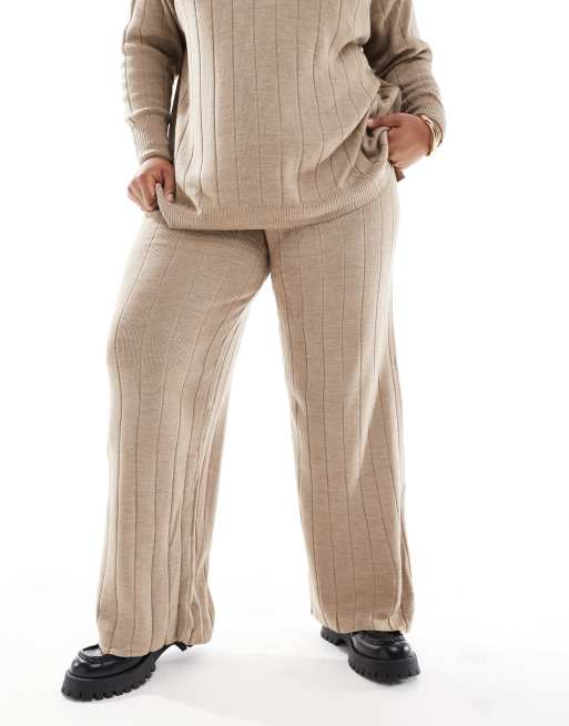 Conjunto color arena de punto de ONLY Curve