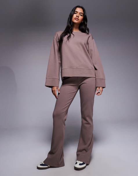 Conjunto color topo intenso de tejido entrelazado de ASOS DESIGN - view 1