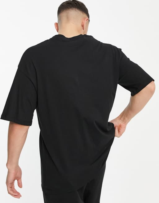 Conjunto de estar por casa negro extragrande de joggers y camiseta de Jack & Jones, 4 de 4