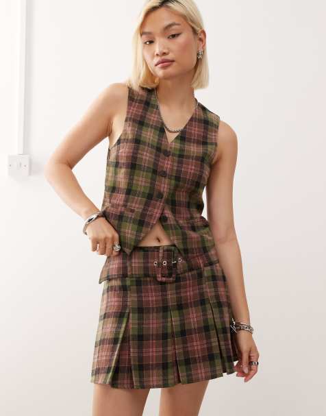 Conjunto de sastre a cuadros de Reclaimed Vintage - view 1