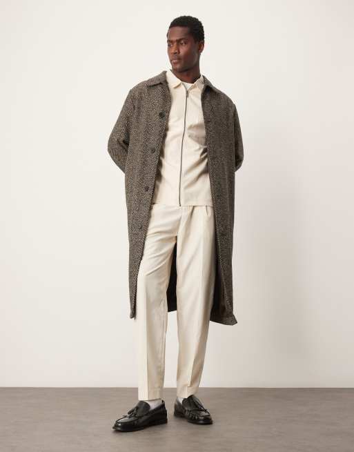 Conjunto de vestir color crema de ASOS DESIGN