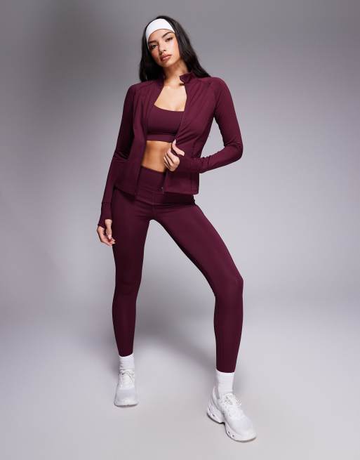 Conjunto deportivo color mora moldeador Icon de 4505
