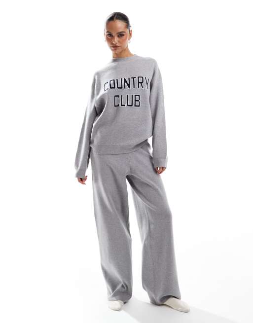Conjunto gris de punto Avery de 4th & Reckless