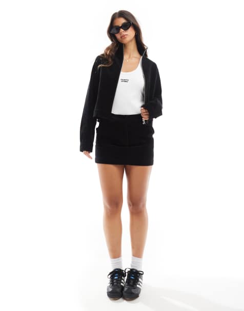Conjunto negro de pana Mix & Match de ASOS DESIGN - view 1