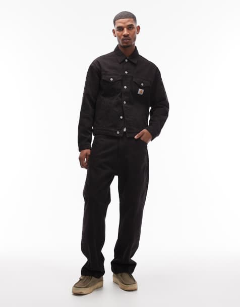 Conjunto vaquero negro y marrón con lavado tintado Everson de Carhartt WIP - view 1