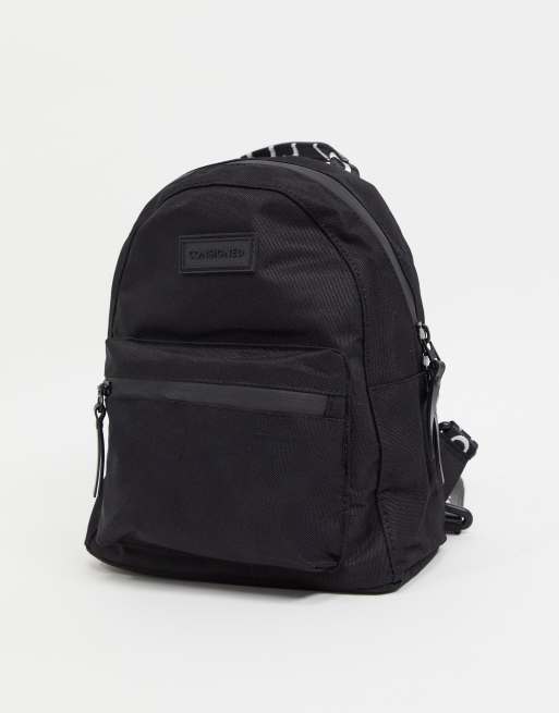 Consigned mini backpack with panels