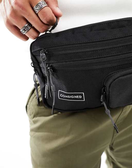 Multi pocket cheap bum bag