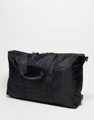 Wool & Oak Nova Reisetasche Mit Rollen – Große Kleidertasche, Schwarz