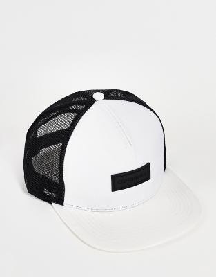 Consigned ripstop baseball cap in white - ASOS Price Checker