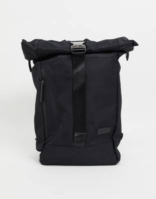 CONSIGNED ROLL TOP CLIP BACKPACK-BLACK 50442