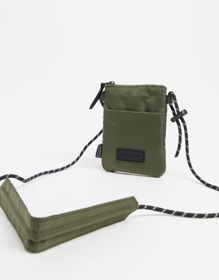 Bag with store rope strap