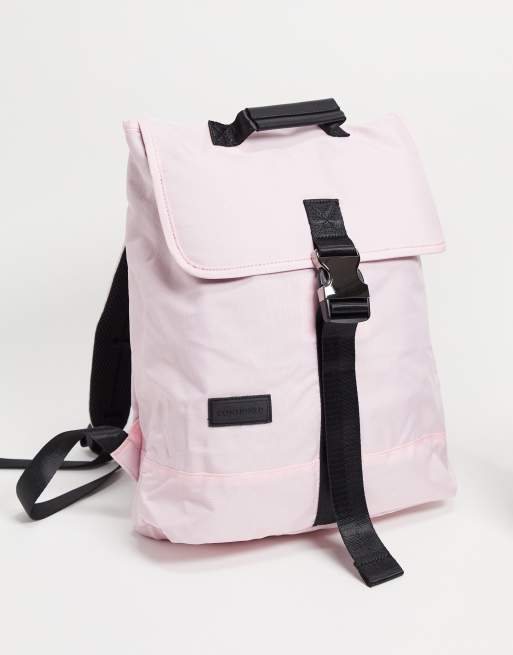Consigned – Rucksack in Hellrosa mit Schnallenverschluss