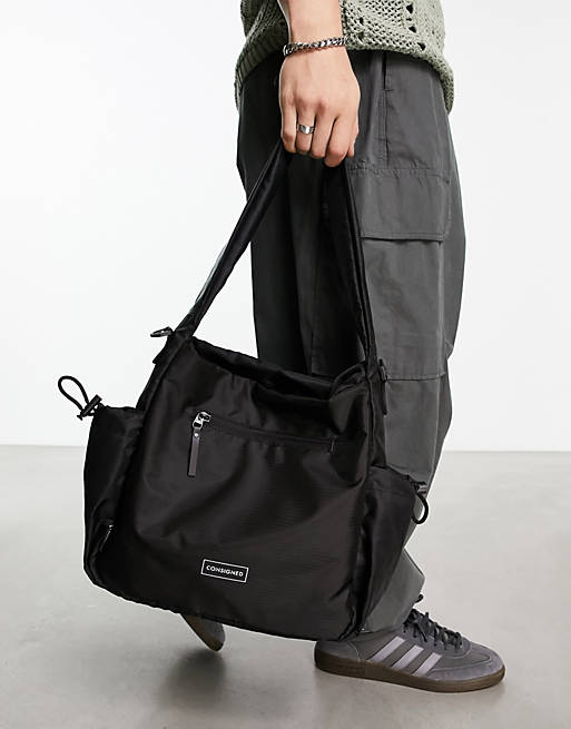Consigned shoulder bag in black | ASOS
