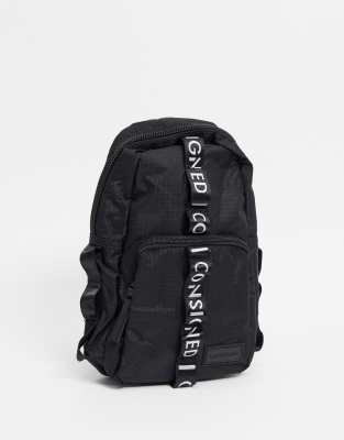 mini branded backpack