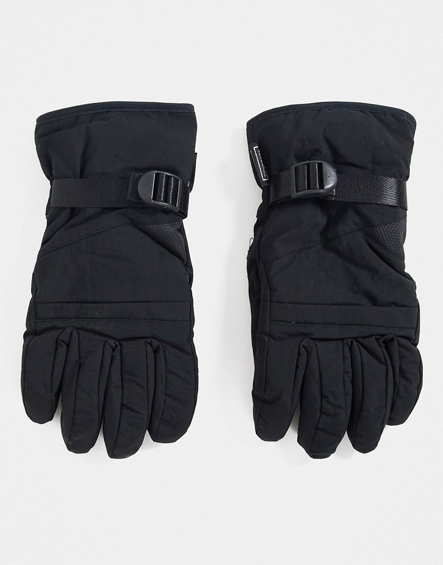 Consigned Ski Gloves In Black