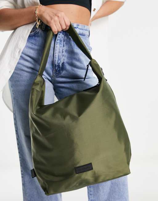 Khaki 2025 slouch bag