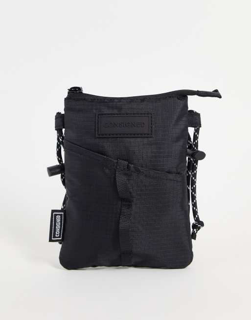 Consigned - Sort crossbody-minitaske