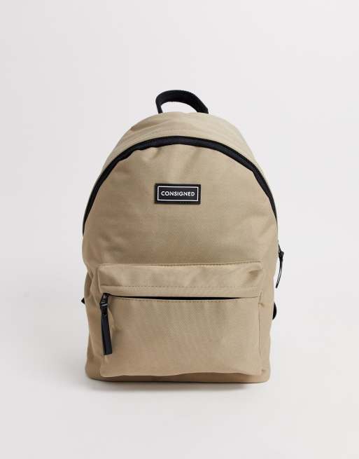 Consigned stone backpack