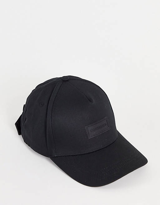 Consigned taping baseball cap in black | ASOS