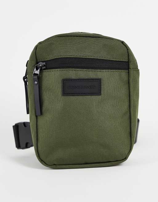 Consigned – Torebka typu crossbody w kolorze khaki