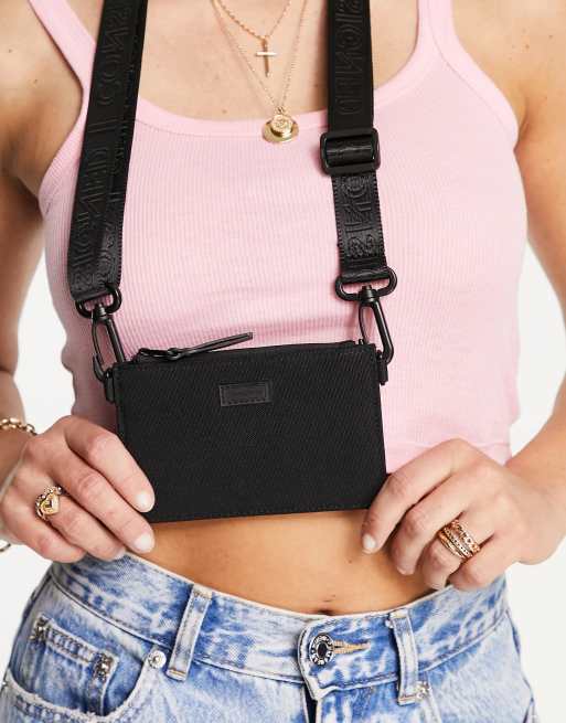 Neck purse with online strap