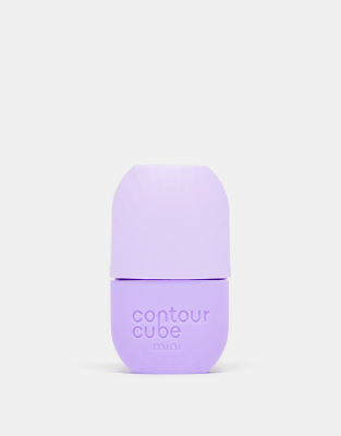 Contour Cube - Ice Facial Tool - Kleines, kühlendes Gesichtspflege-Tool in Lila-Keine Farbe