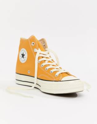 chuck 70 high top yellow