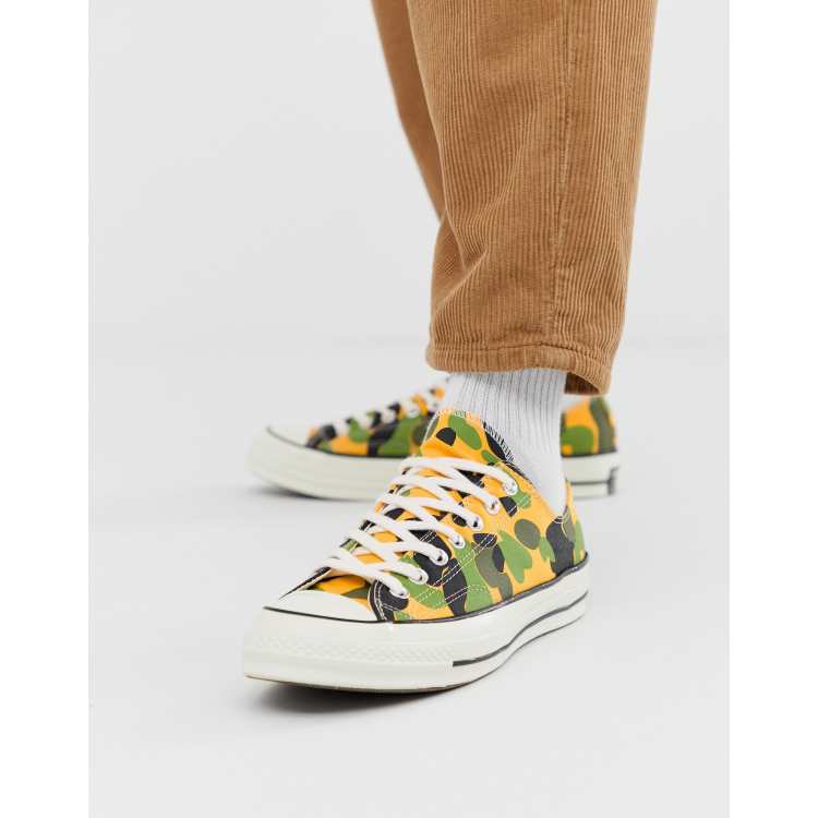 Converse all star chuck 70 hotsell high top plimsolls in yellow